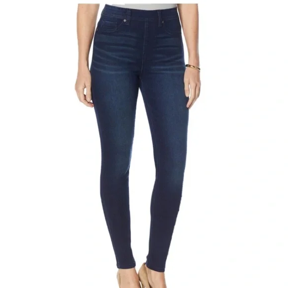 DG2 by Diane Gilman Stretch Pull-On Jegging Jeans - Picture 1 of 13